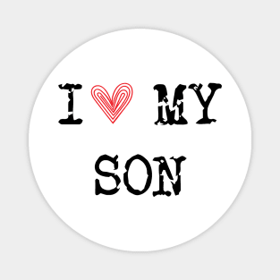 I Heart My Son Magnet